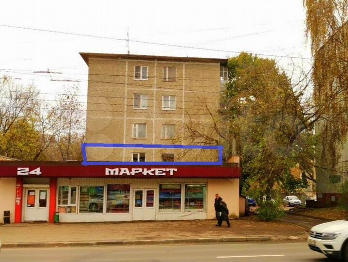 3-к. квартира, 61,4 м², 2/5 эт.