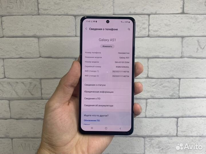 Телефон samsung galaxy a51