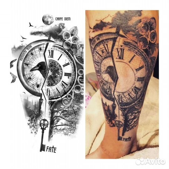 Рисую эскизы тату