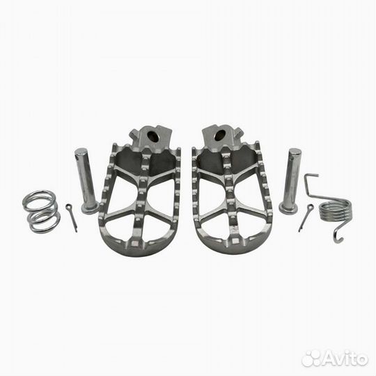 Подножки водительские на мотоцикл kayo K1 (в сборе