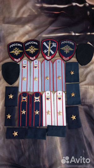 Шевроны, погоны