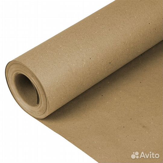 Крафт бумага в рулоне 1*100м. 80гр