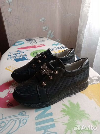 Ботинки для девочки, размер 34