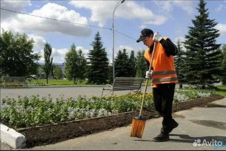 Уборщик территории