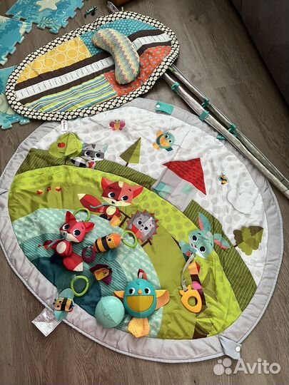 Развивающий коврик tiny love солнечная полянка