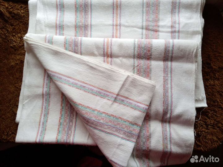 Полотенечные отрезы,скатерть, ткань СССР