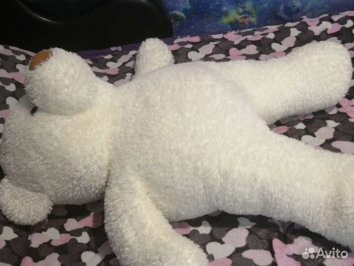 Большая мягкая игрушка, медведь