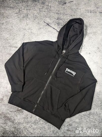 Зип худи thrasher