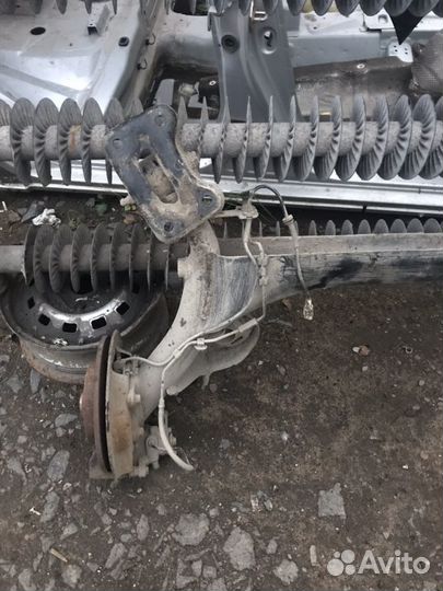 Citroen C4 задняя балка в сборе