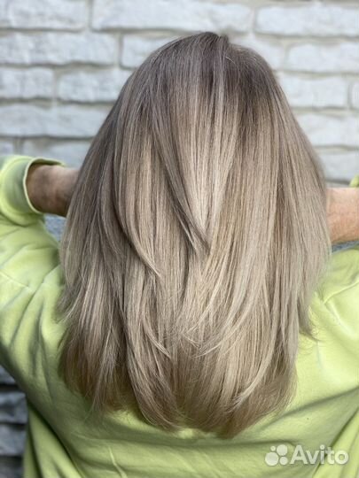 Окрашивание, стрижка, укладка