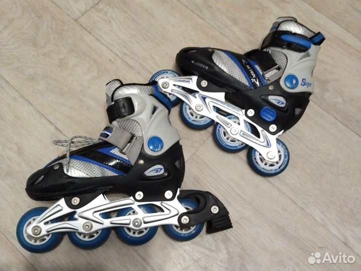 Ролики детские раздвижные размер 28-32