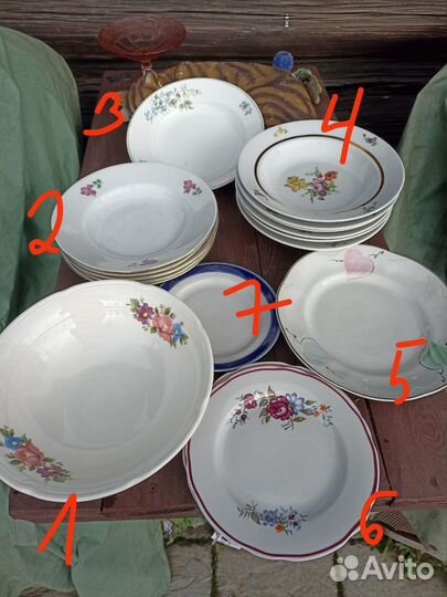 Тарелки СССР