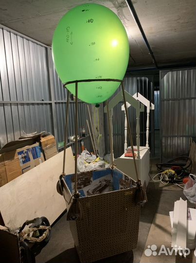 Фотозона полет на воздушном шаре