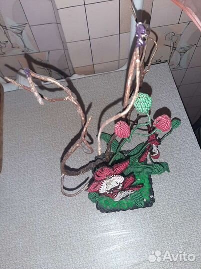 Дерево из бисера