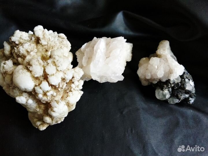 Кальциты (натёчный и со Сфалеритом)