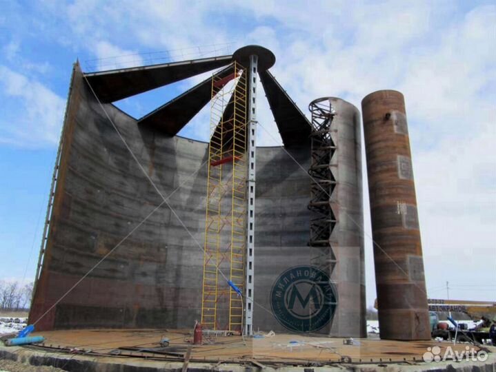 Рвс 80м3. Емкость от производителя