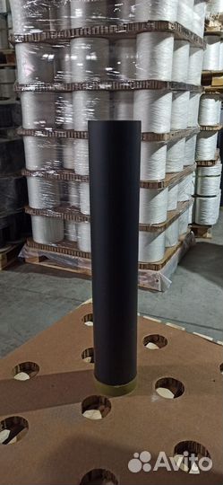 Тубус для ледобура (белый, чёрный)