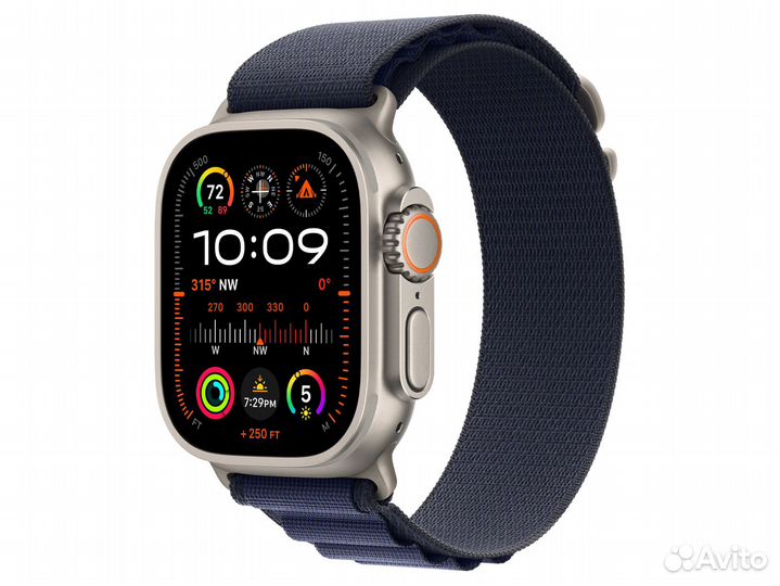 Apple Watch Ultra 2 49mm Titanium Navy Alpine