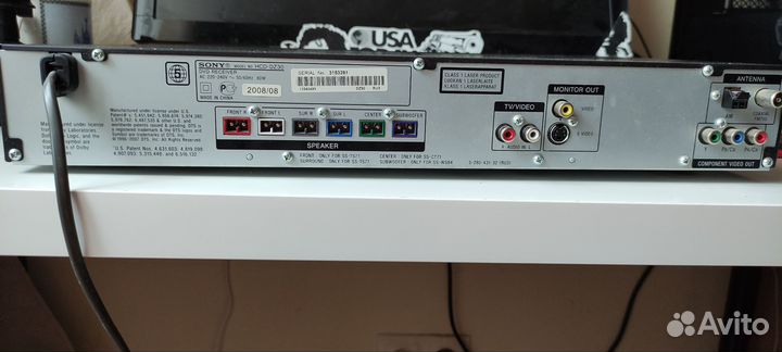CD-DVD ресивер усилитель Sony 5.1
