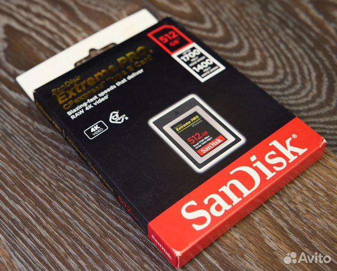 Карта памяти Sandisk Extreme Pro CFExpress Type B