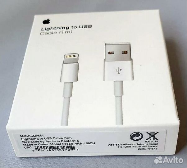 Кабель apple lightning usb