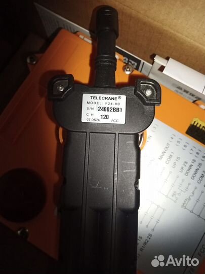 F24-8D двухскоростное радиоуправление крана