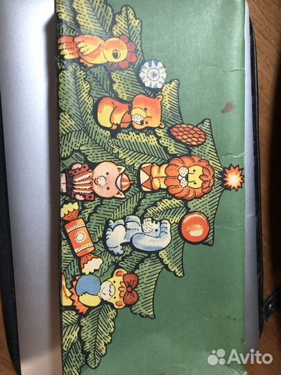 Елочные игрушки СССР набор цирк