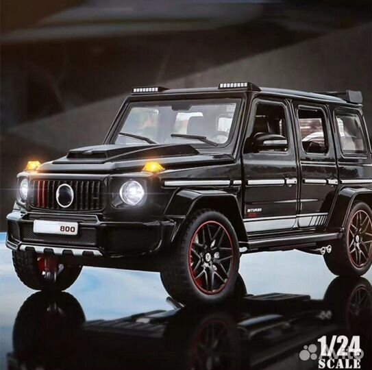 Инерционная металлическая модель Mercedes G-Class