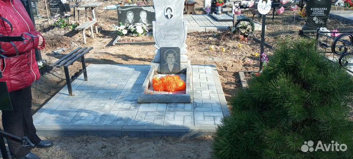 Благоустройство могил и не только