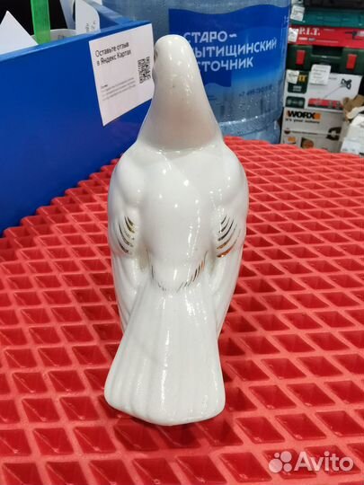 Статуэтка Голубь, Гжель, 1960-е годы