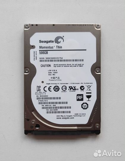 Жесткий диск Seagate ST500LT012