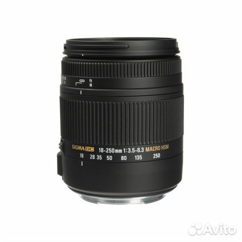 Sigma AF 18-250mm F3.5-6.3 macro OS Can/Nik новый