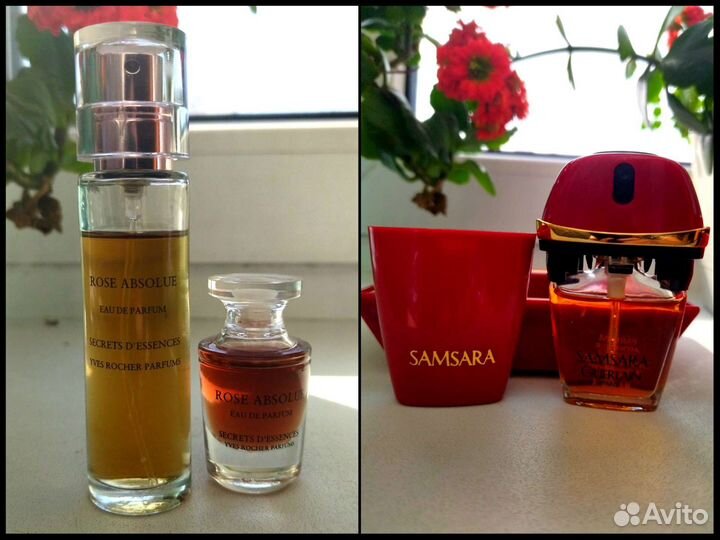 Samsara Extrait Guerlain, rose absolue, dune,l'or