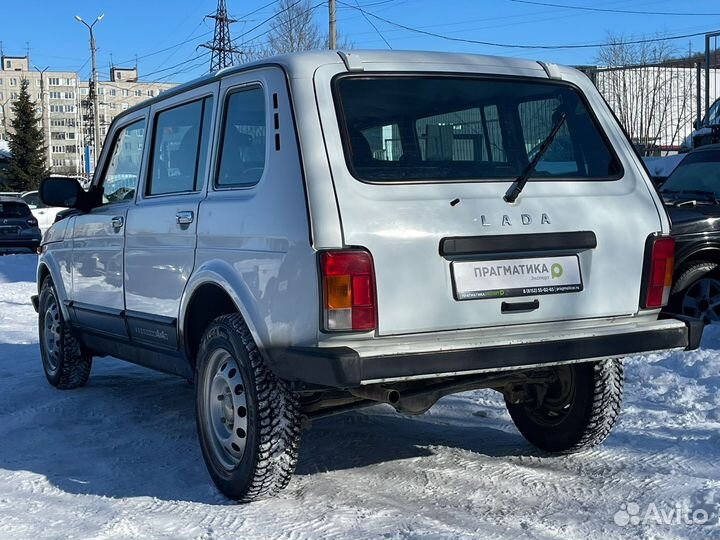 LADA 4x4 (Нива) 1.7 МТ, 2018, 106 300 км