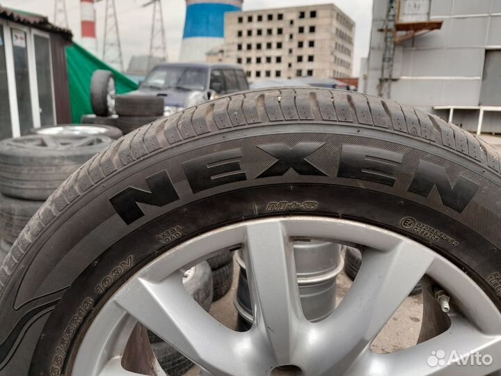 Колеса на porsche cayenne r18