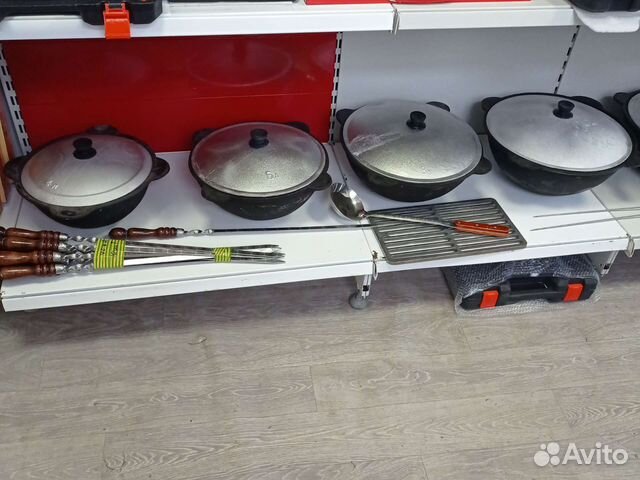 Казан чугунный 8 литров