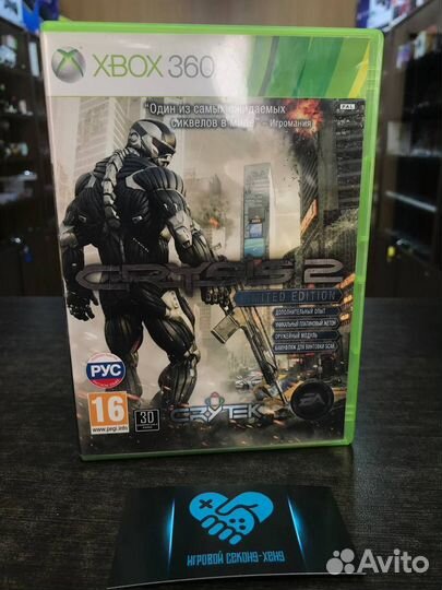 Crysis 2 Limited Edition. Лицензия Xbox 360 X360