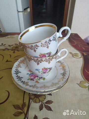 Чашка с блюдцем 2 шт