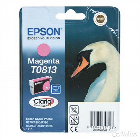 Картридж Epson T0811 T0812 T0816