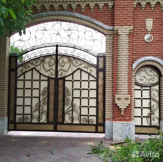 Кованные ворота