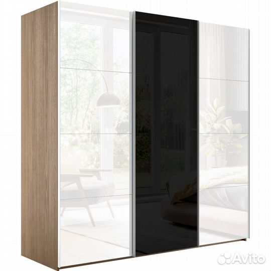 Шкаф-купе Эста 3-х дверный Медиум (4 посредине) (4