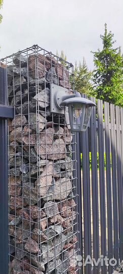 Габионы / габионы сварные / колонна яч.100х50мм