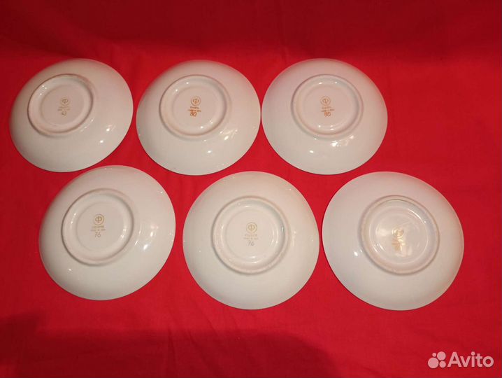 Чайные блюдца ссср. Блюдца гдр
