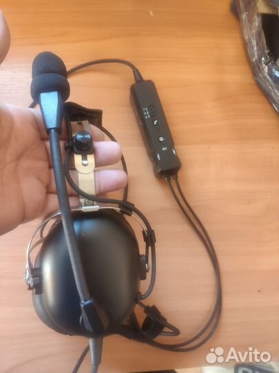 Активная авиационная гарнитура с bluetooth