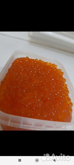Икра красная кеты