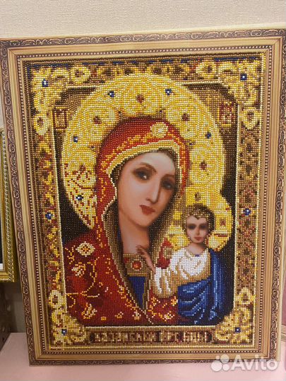 Икона алмазная мозаика