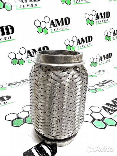 Гофра глушителя hyundai solaris Kia 51-120 AMD