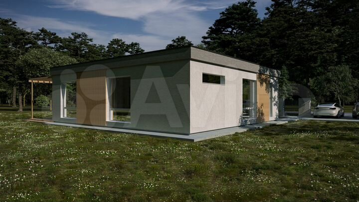 Дом 109,2 м² на участке 7 сот.