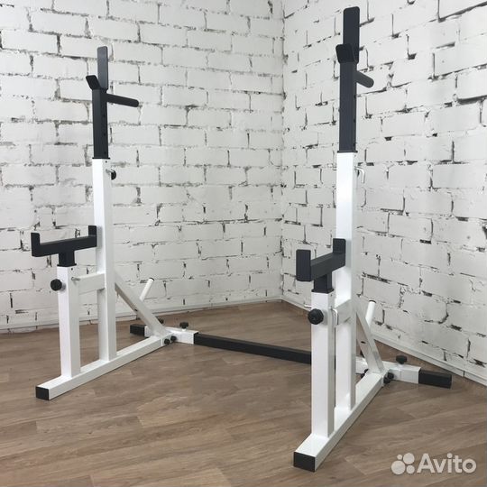 Стойка для штанги: для приседаний и жима лежа