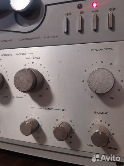 Катушечный магнитофон Союз мк-110С-1